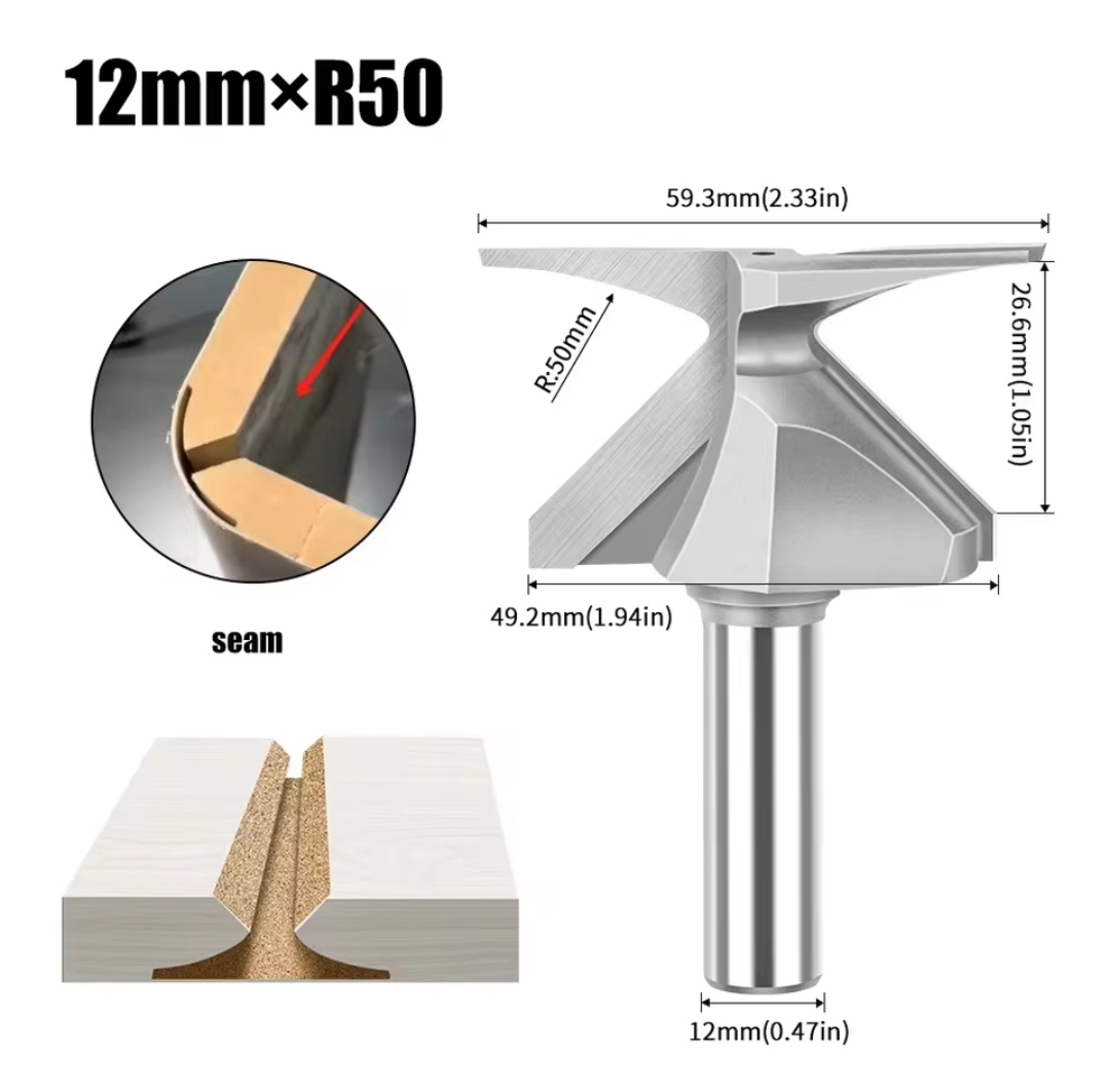 تیغ خم M12 R50