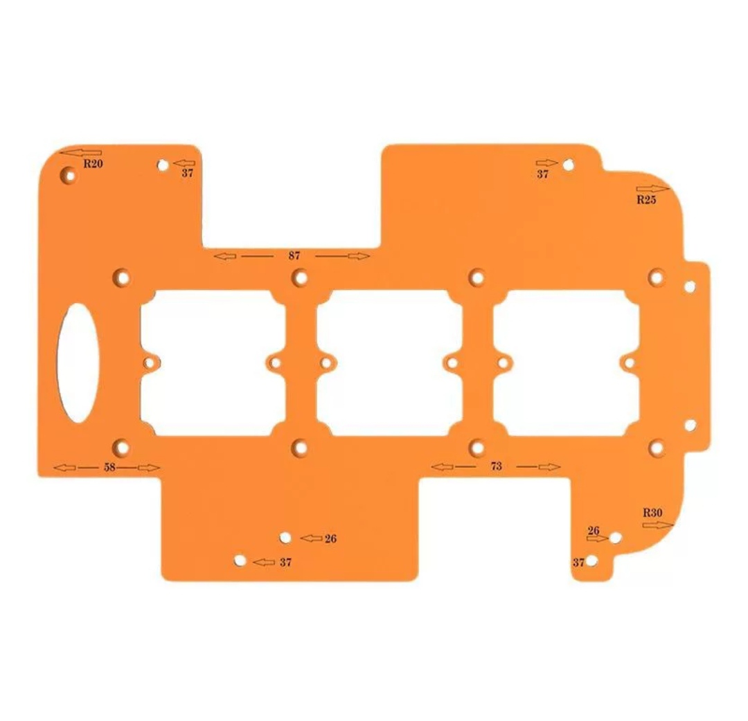 شابلون دستگیره مخفی دوکاره